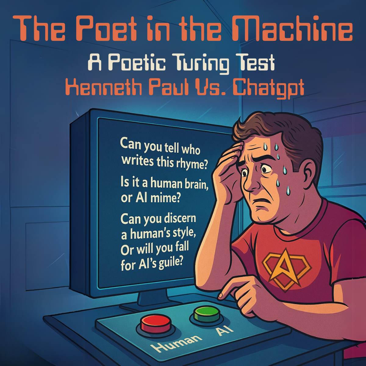The Poet in the Machine - A poetic Turing Test - Kenneth Paul vs. ChatGPT